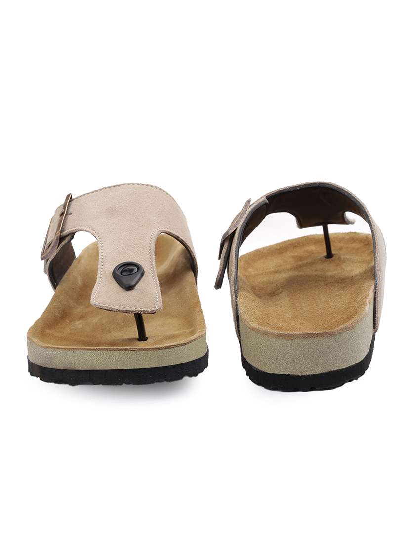 men solid toe seperator sandal - 22517842 -  Standard Image - 3