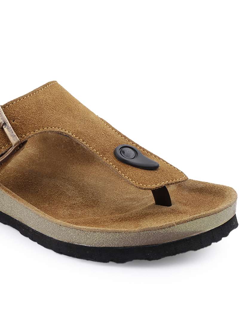 men solid toe seperator sandal - 22517843 -  Standard Image - 5