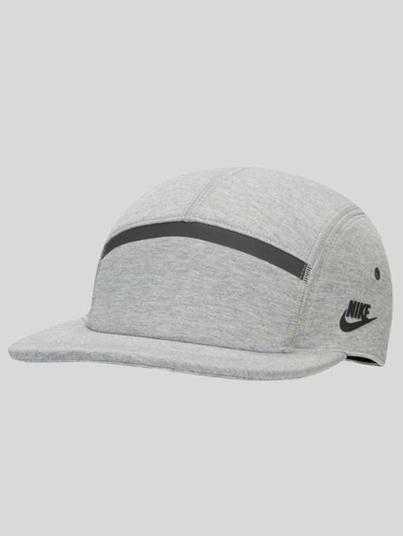 nike grey tech fleece cap casual wear