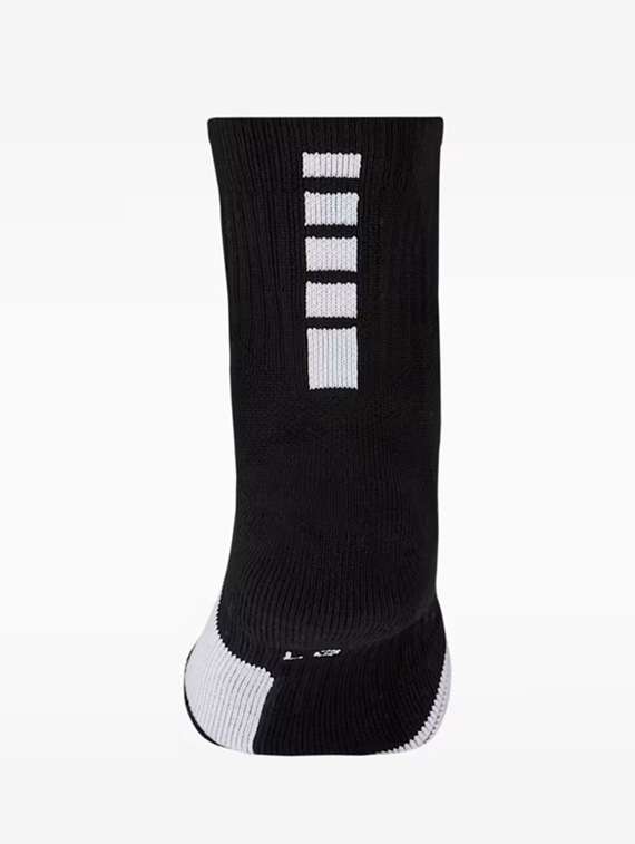 nike elite mid basketball socks in black - 22517923 -  Standard Image - 3