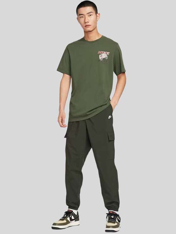 men solid mid rise relaxed fit jogger - 22517962 -  Standard Image - 3