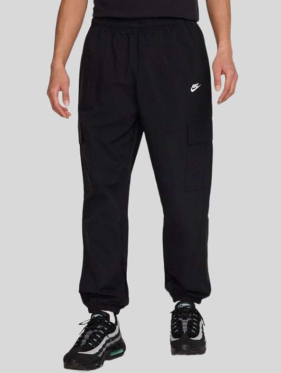 men solid mid rise relaxed fit jogger