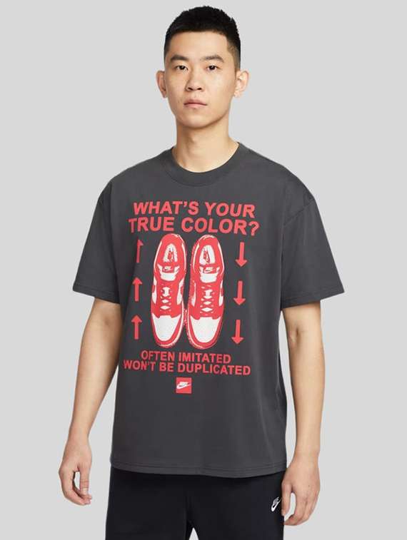 men printed short sleeve sport t-shirt