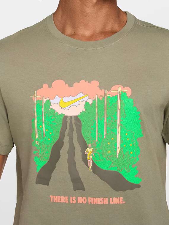 men printed short sleeve sport t-shirt - 22518144 -  Standard Image - 3