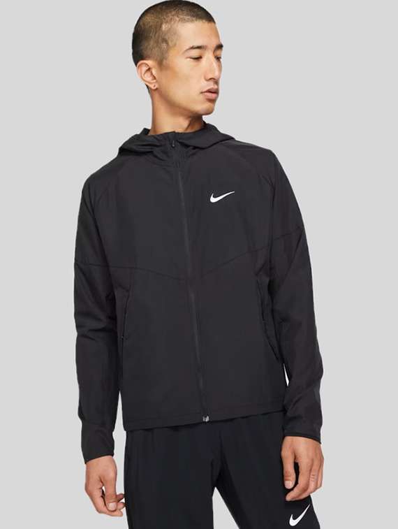 men solid long sleeve windcheater bomber jacket