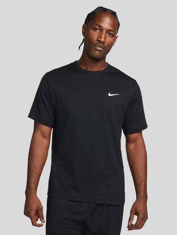 men solid short sleeve regular fit t-shirt