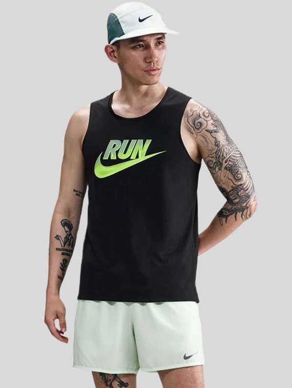 men printed sleeveless vest