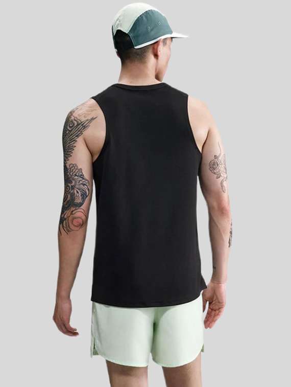 men printed sleeveless vest - 22518207 -  Standard Image - 3