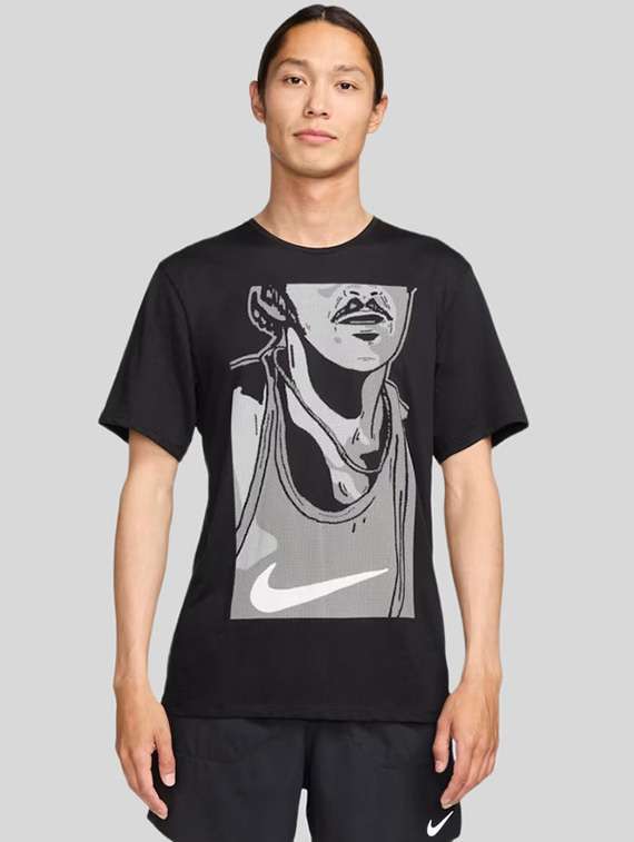 men printed short sleeve regular fit t-shirt