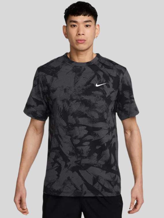men printed short sleeve regular fit t-shirt