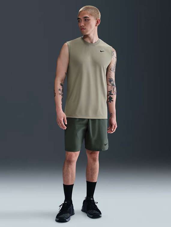 men solid sleeveless regular fit t-shirt - 22518219 -  Standard Image - 3