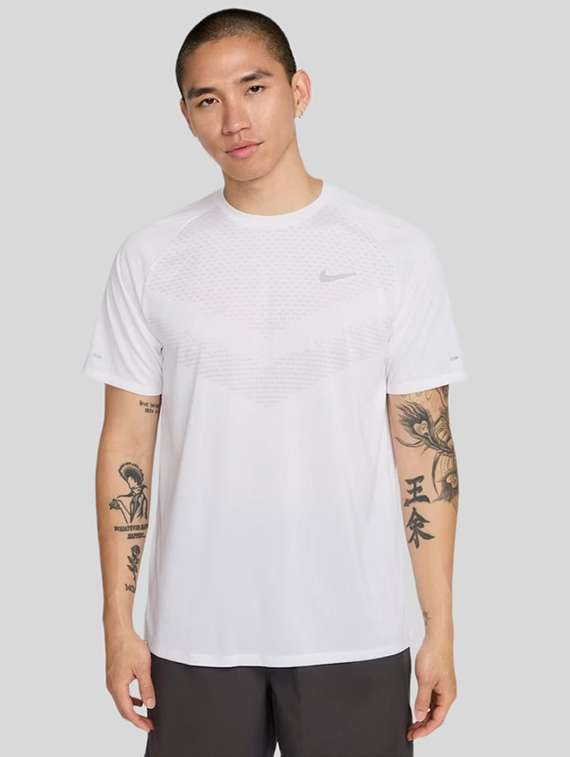 men printed raglan sleeve regular fit t-shirt