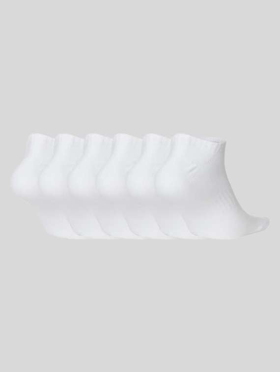 unisex pack of 6 solid socks - 22518231 -  Standard Image - 3