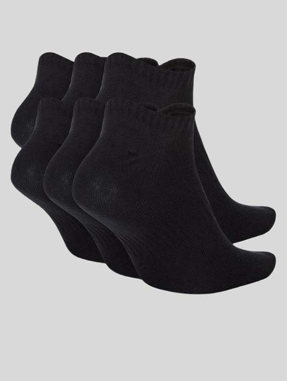 unisex pack of 6 solid now show socks - 22518234 -  Standard Image - 3
