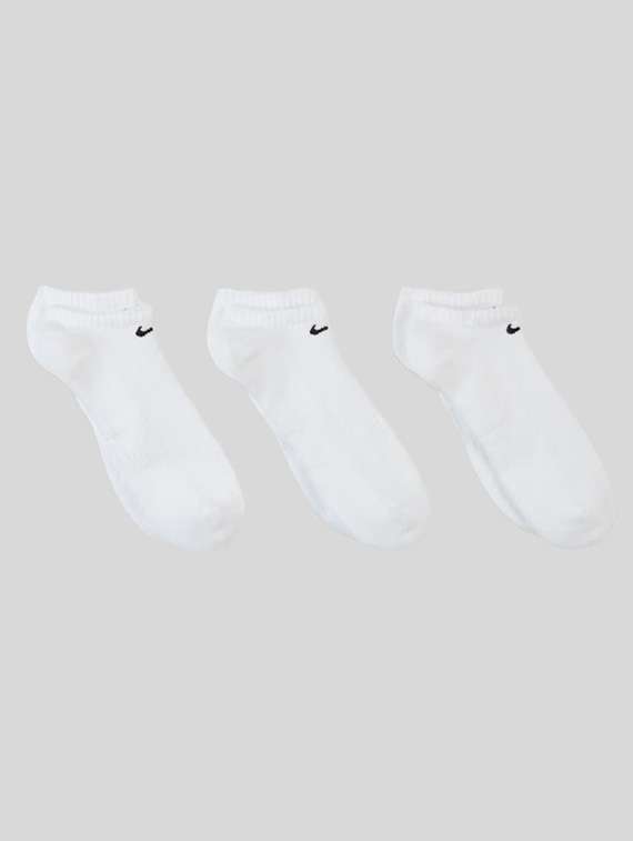 unisex pack of 3 no show solid socks - 22518235 -  Standard Image - 3
