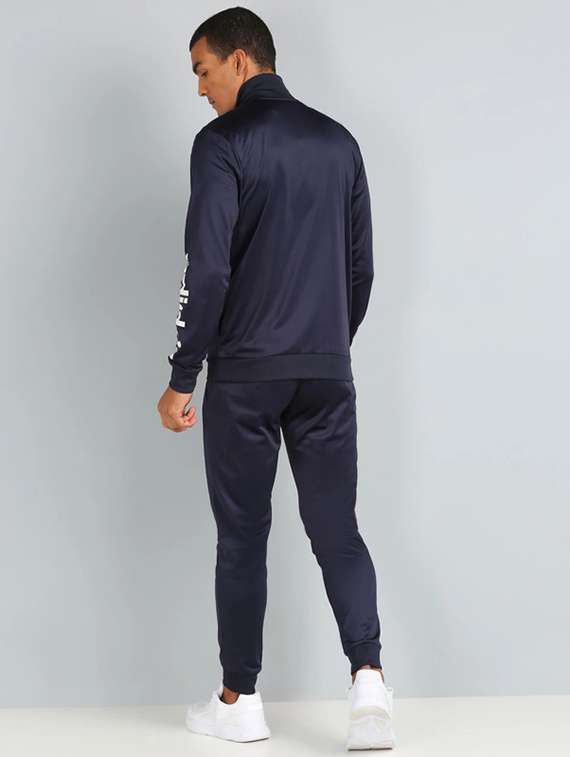 men typographic long sleeve full length track suit - 22518241 -  Standard Image - 3
