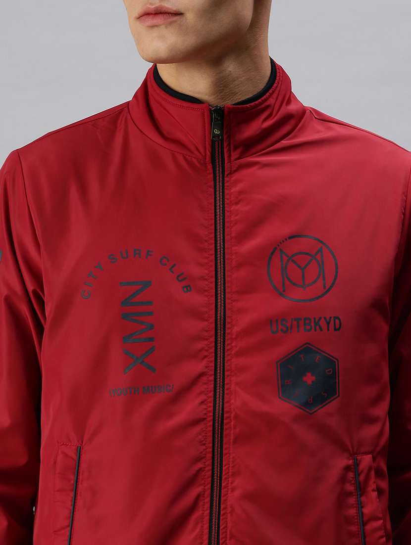 men printed long sleeve insulator bomber jacket - 22518423 -  Standard Image - 5