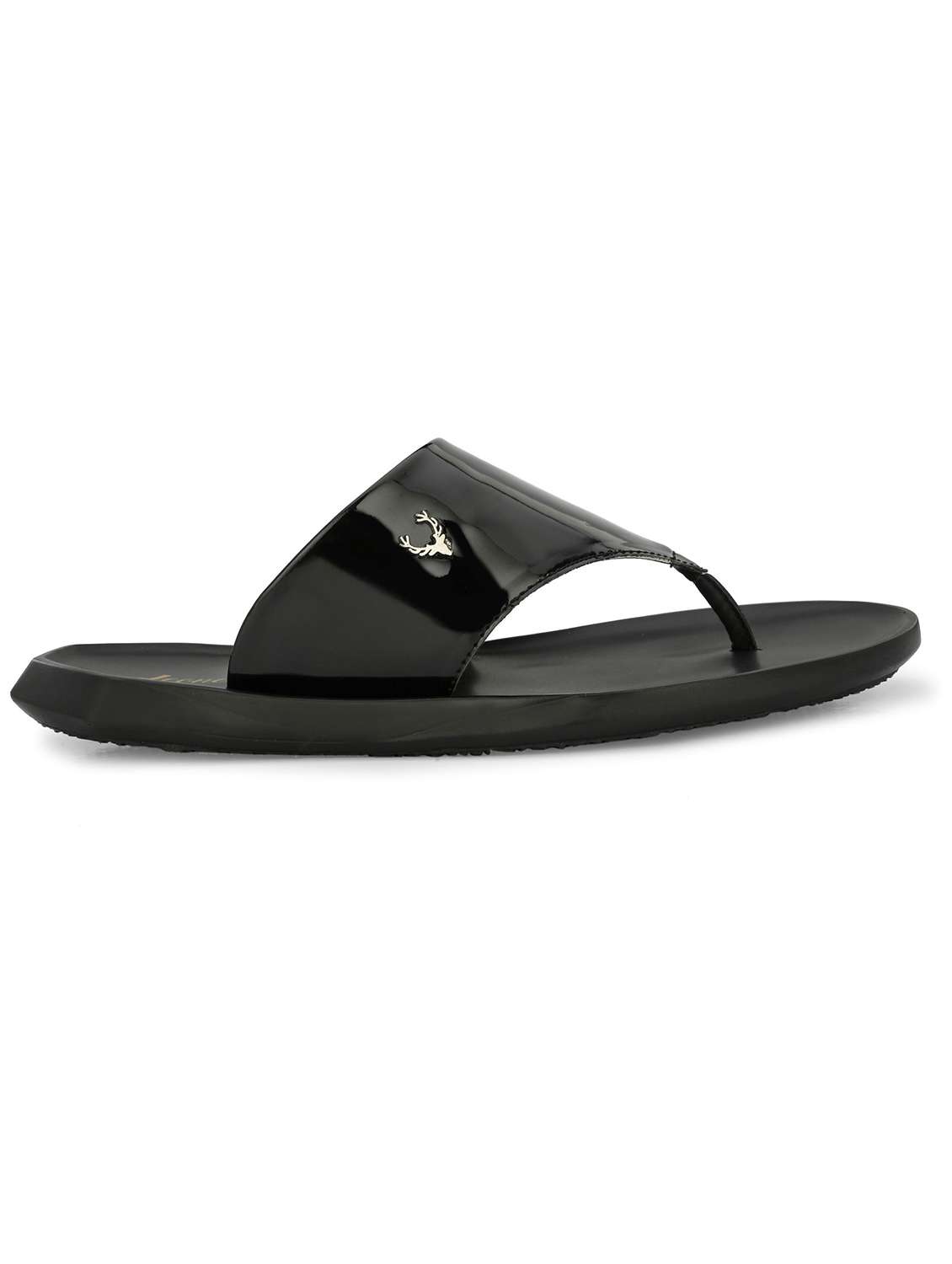 men black toe seperator sandal - 22518491 -  Standard Image - 3