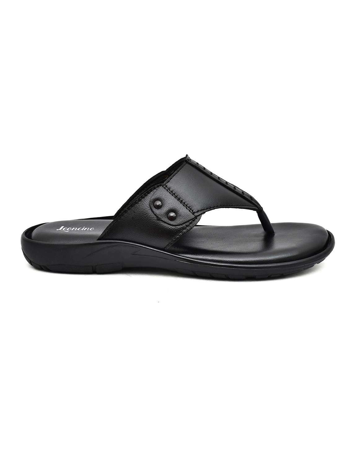 men black toe seperator sandal - 22518496 -  Standard Image - 3