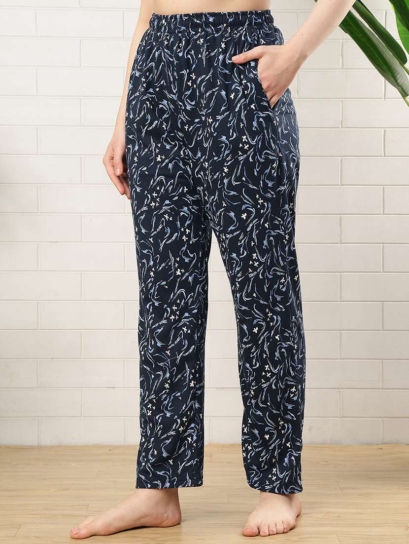 women printed mid rise pajama - 22519030 -  Standard Image - 3