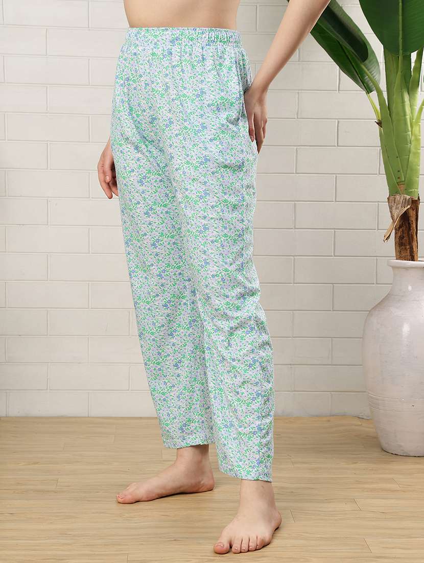 women printed mid rise pajama - 22519037 -  Standard Image - 3