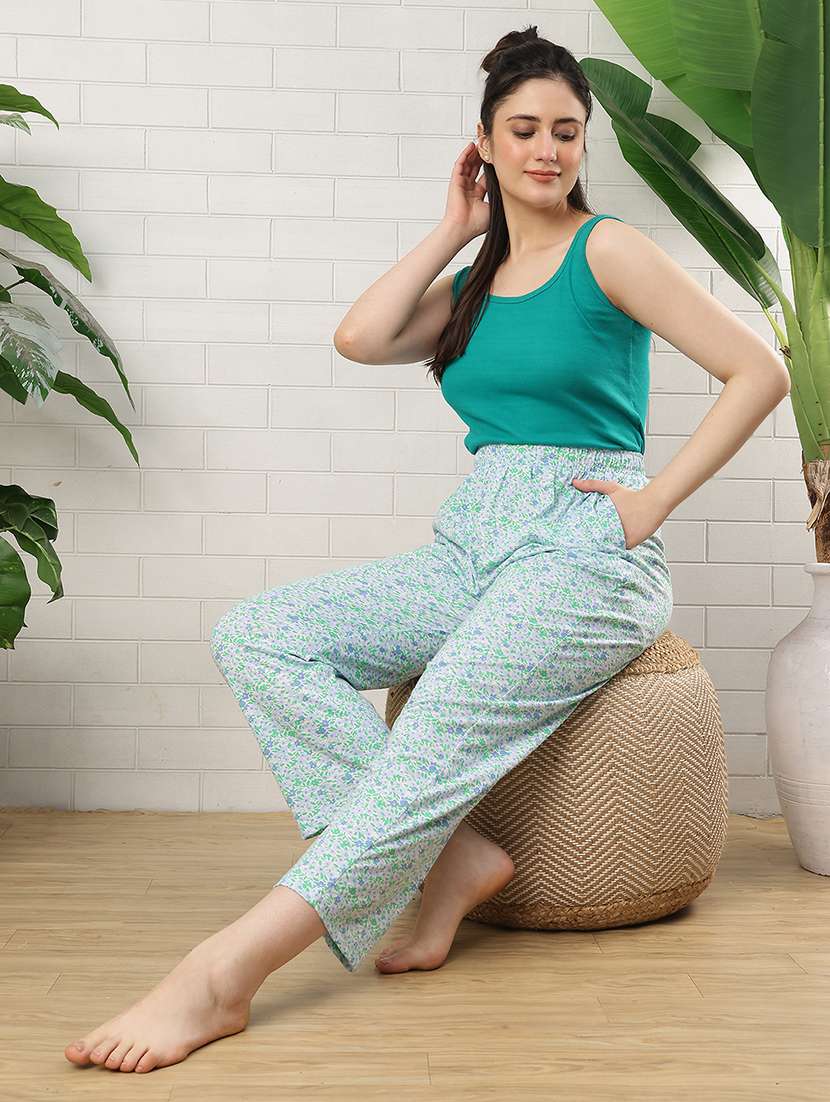 women printed mid rise pajama - 22519037 -  Standard Image - 5