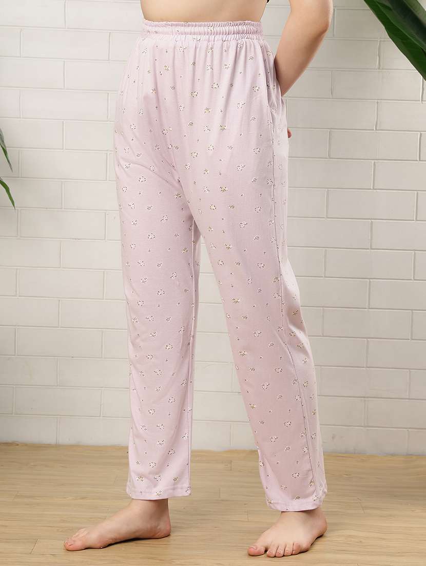 women printed mid rise pajama - 22519038 -  Standard Image - 3