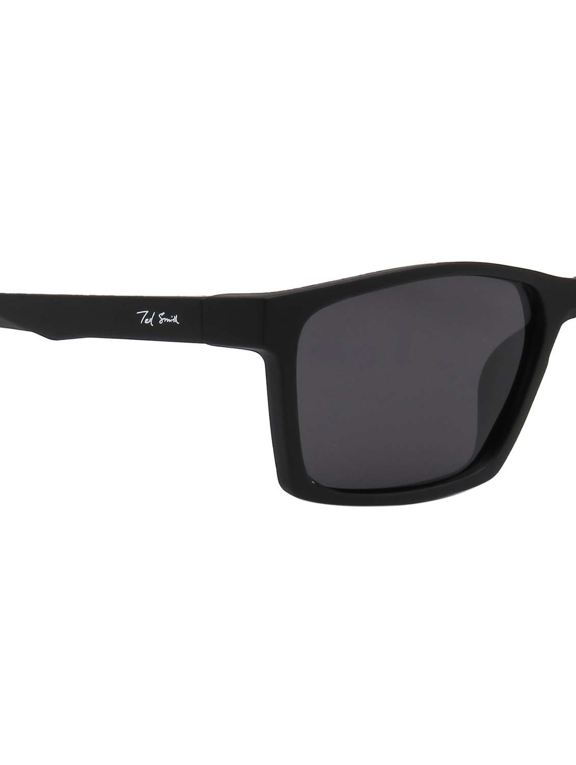 black sports aesthetic mens sunglasses with polarised and uv protected lens - 22519058 -  Standard Image - 5