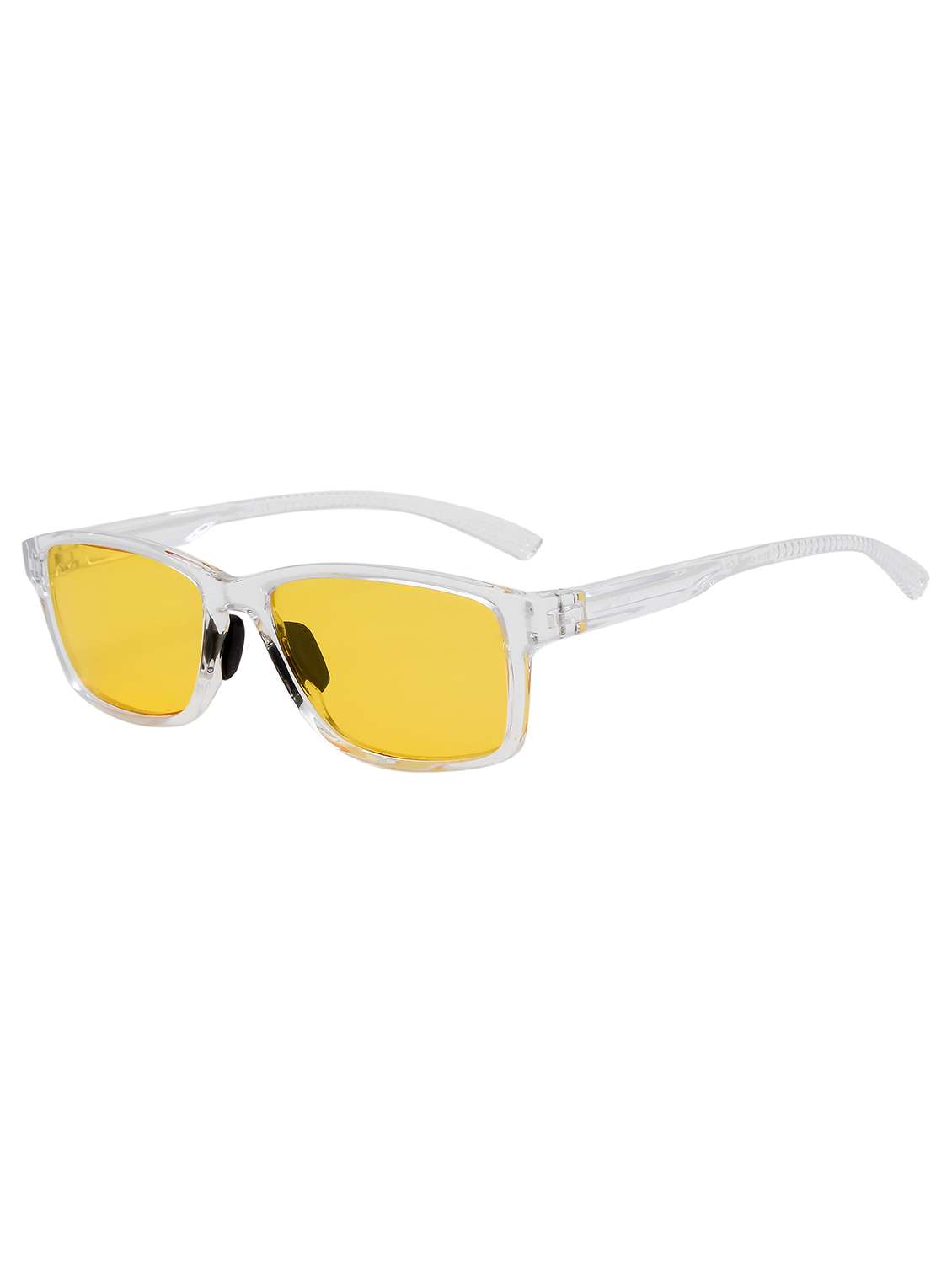 ted smith yellow night vision sports aesthetic mens sunglasses with polarised and uv protected lens - 22519061 -  Standard Image - 3