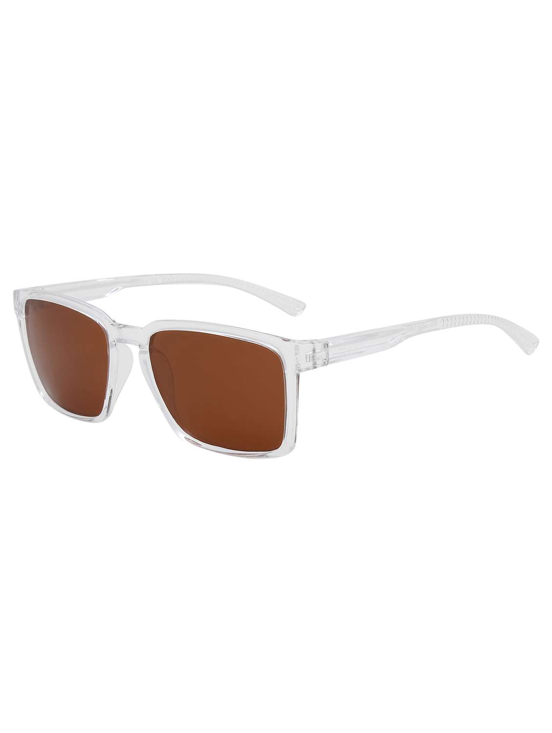 ted smith crystal-brown sports aesthetic mens sunglasses with polarised and uv protected lens - 22519071 -  Standard Image - 3