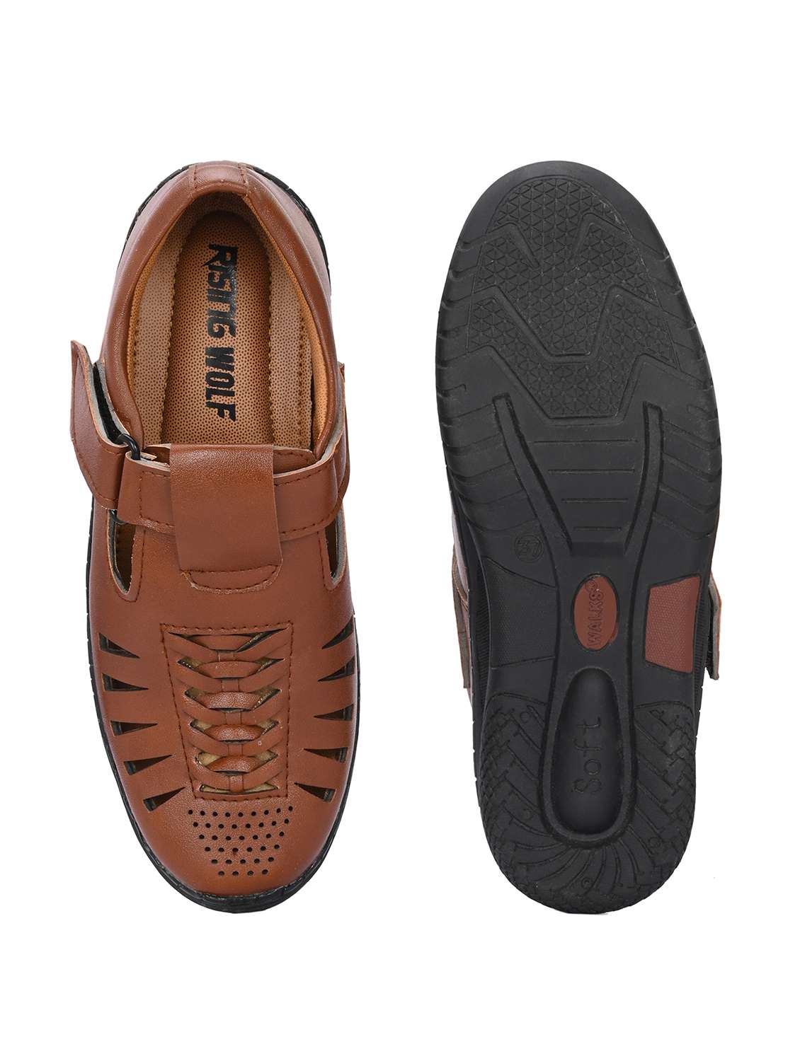 boys solid fisherman sandal - 22520730 -  Standard Image - 3