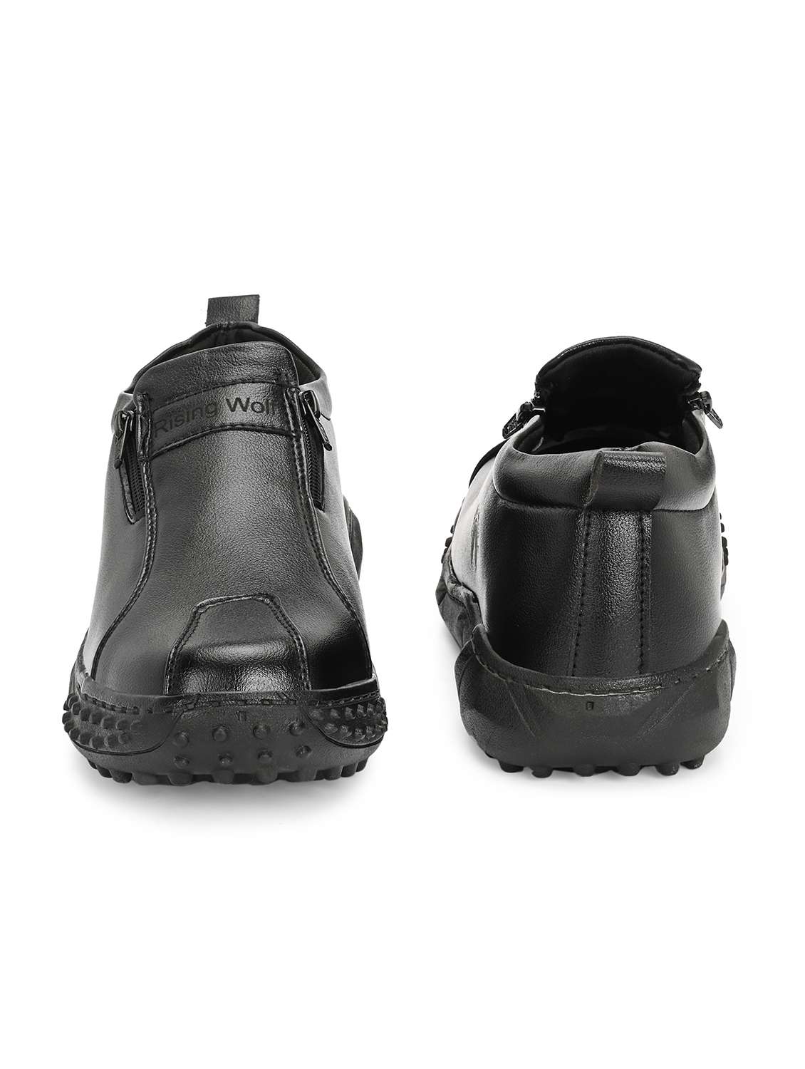 men black slip on caual shoes - 22520736 -  Standard Image - 5