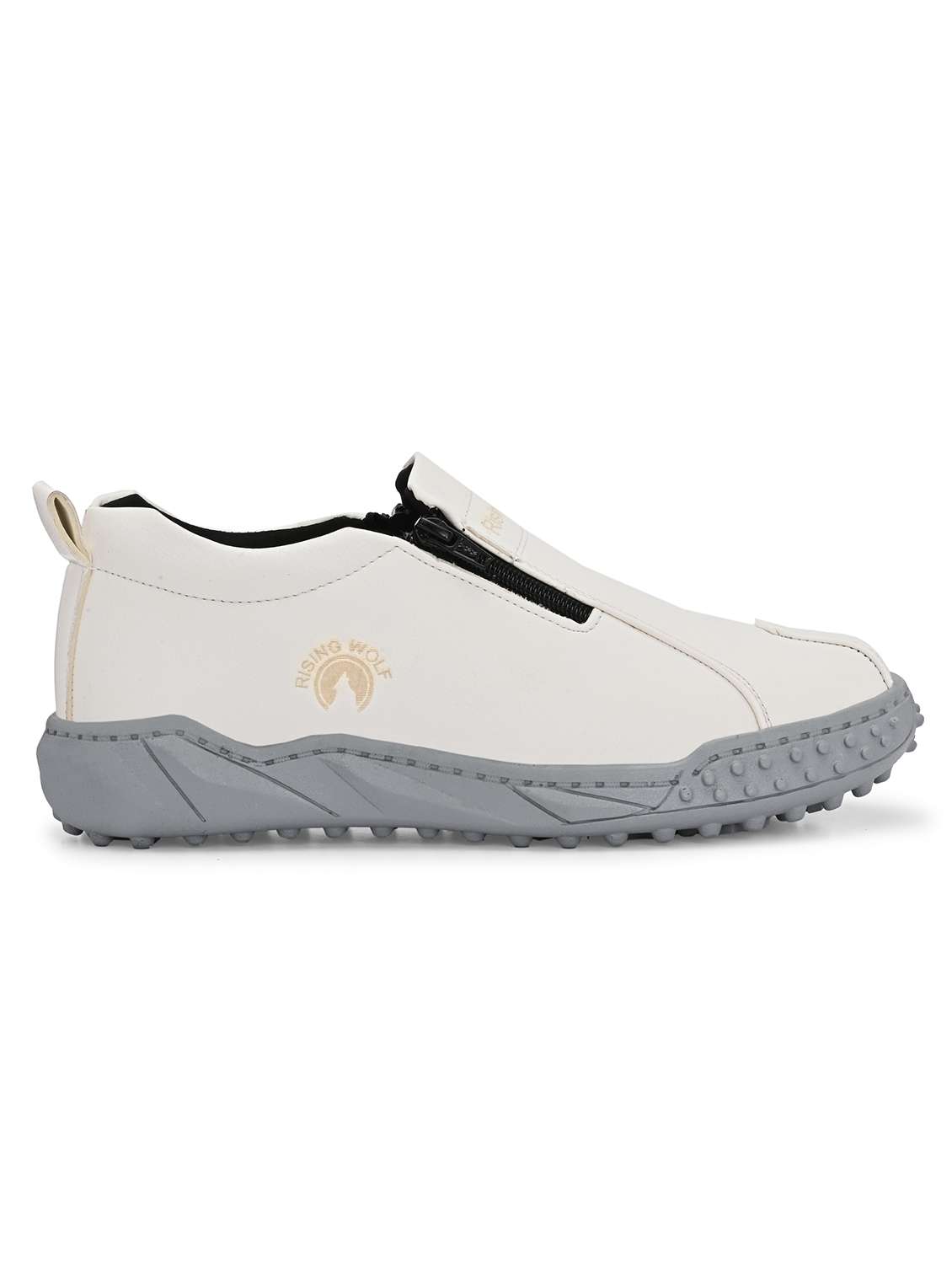 men white slip on caual shoes - 22520737 -  Standard Image - 3