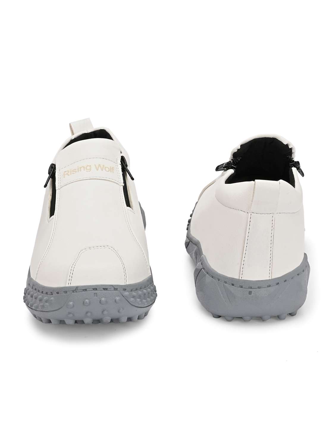 men white slip on caual shoes - 22520737 -  Standard Image - 5