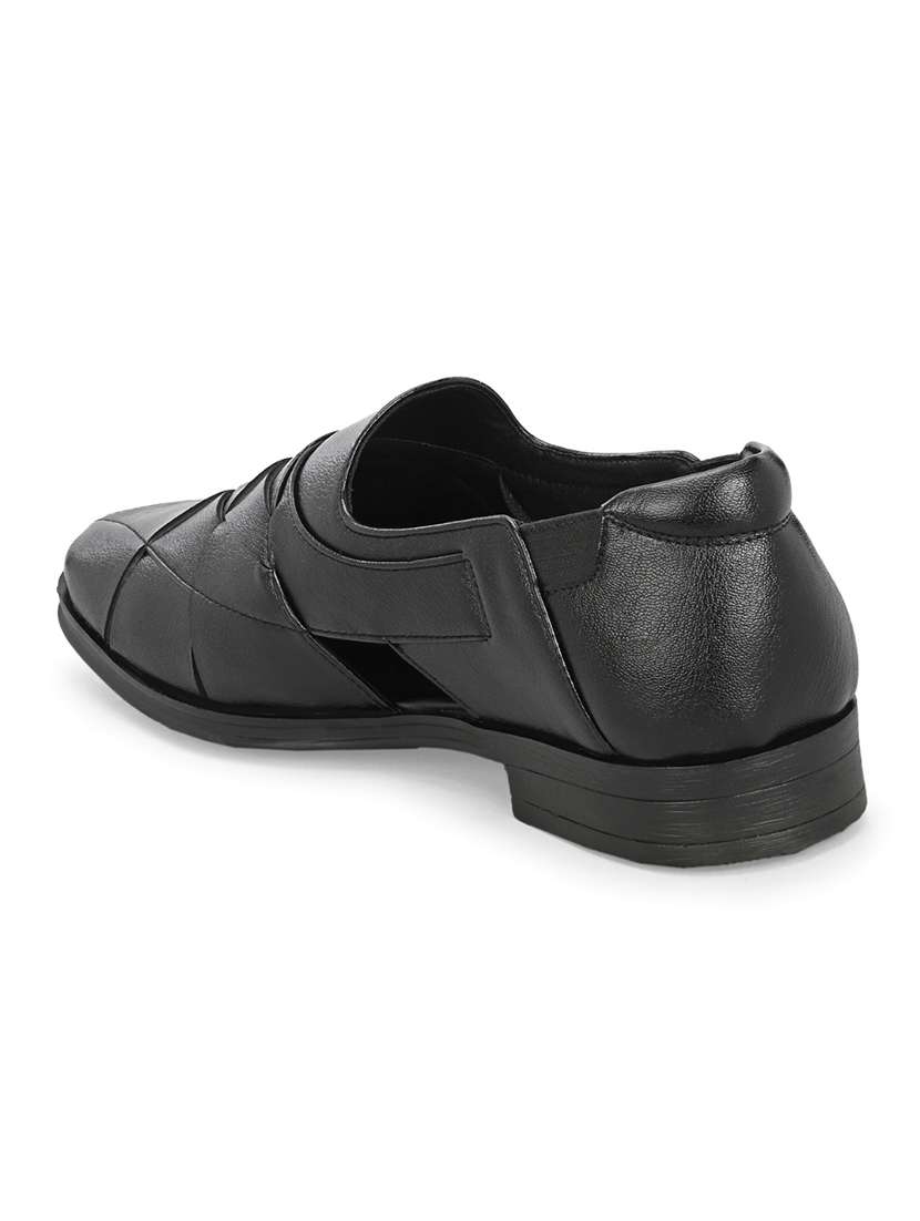 men solid close back sandal - 22520802 -  Standard Image - 3