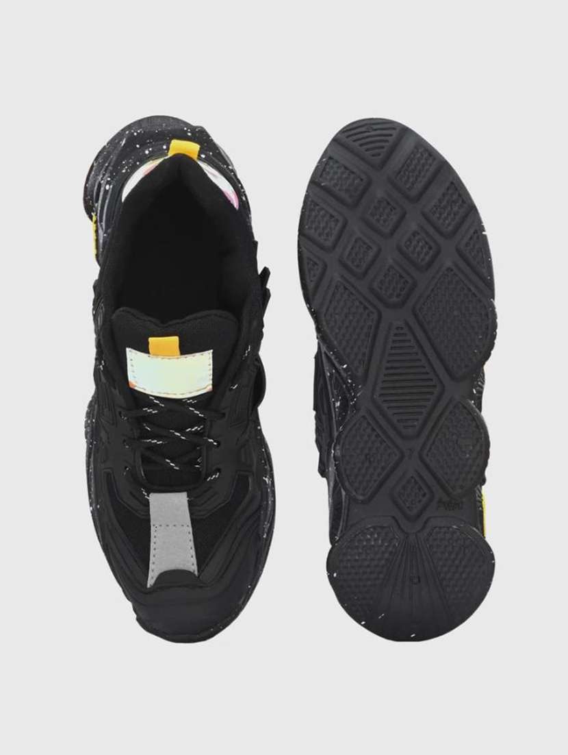 men black lace up sneaker - 22520892 -  Standard Image - 5