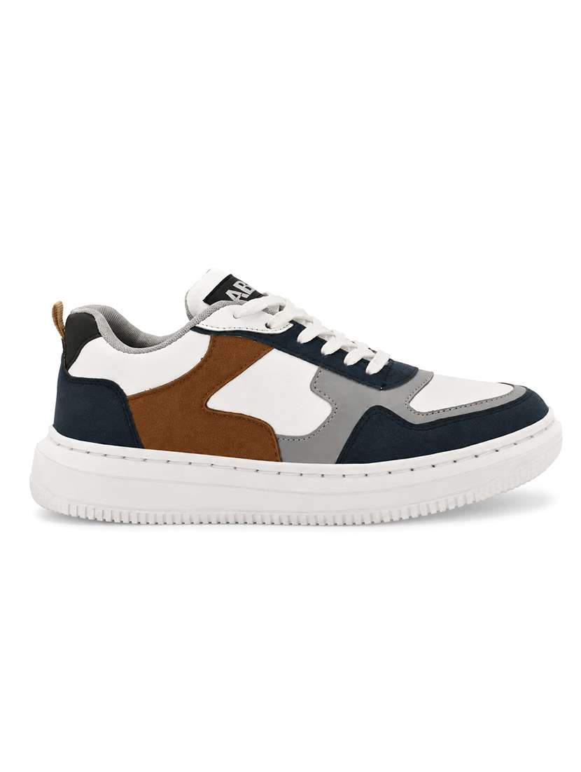 men color block lace up sneaker - 22520905 -  Standard Image - 3