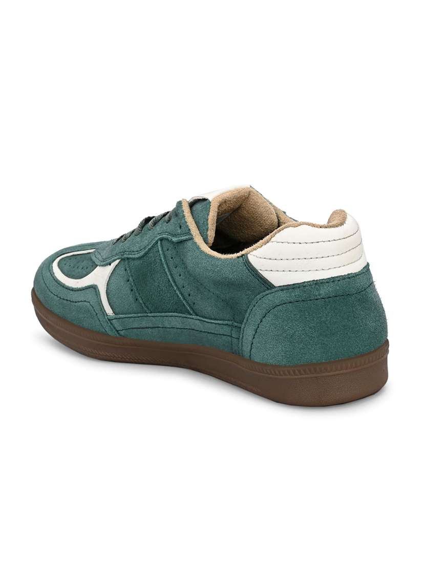 men solid lace up sneaker - 22520931 -  Standard Image - 3