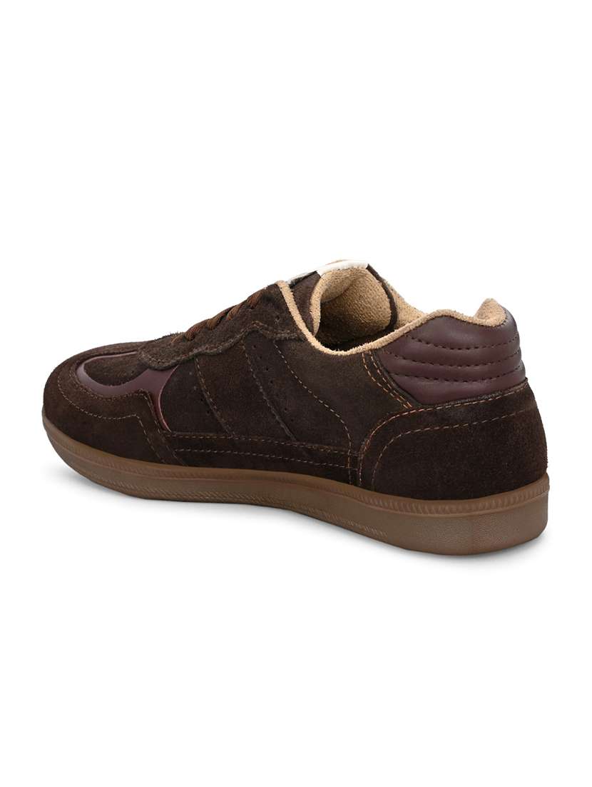 men solid lace up sneaker - 22520932 -  Standard Image - 3