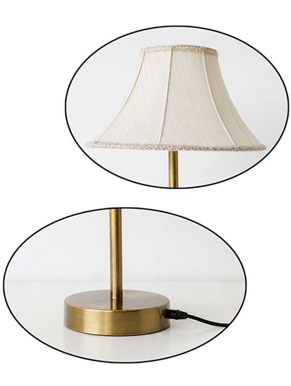 aurelia classic fabric table lamp - 22520933 -  Standard Image - 5