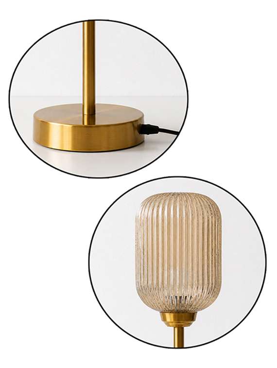 elara ribbed cylinder table lamp - 22520959 -  Standard Image - 5