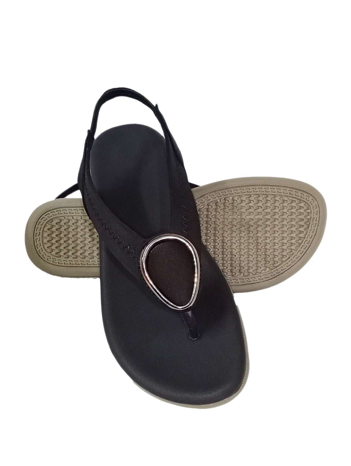 Women Embellished Back Strap Sandal - 22521155 -  Standard Image - 3