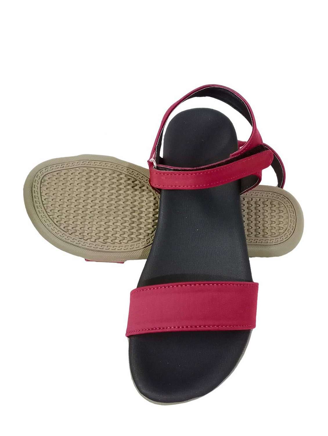 women solid ankle strap sandal - 22521159 -  Standard Image - 3