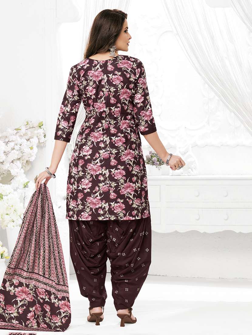 women printed unstitched suit set - 22522563 -  Standard Image - 3