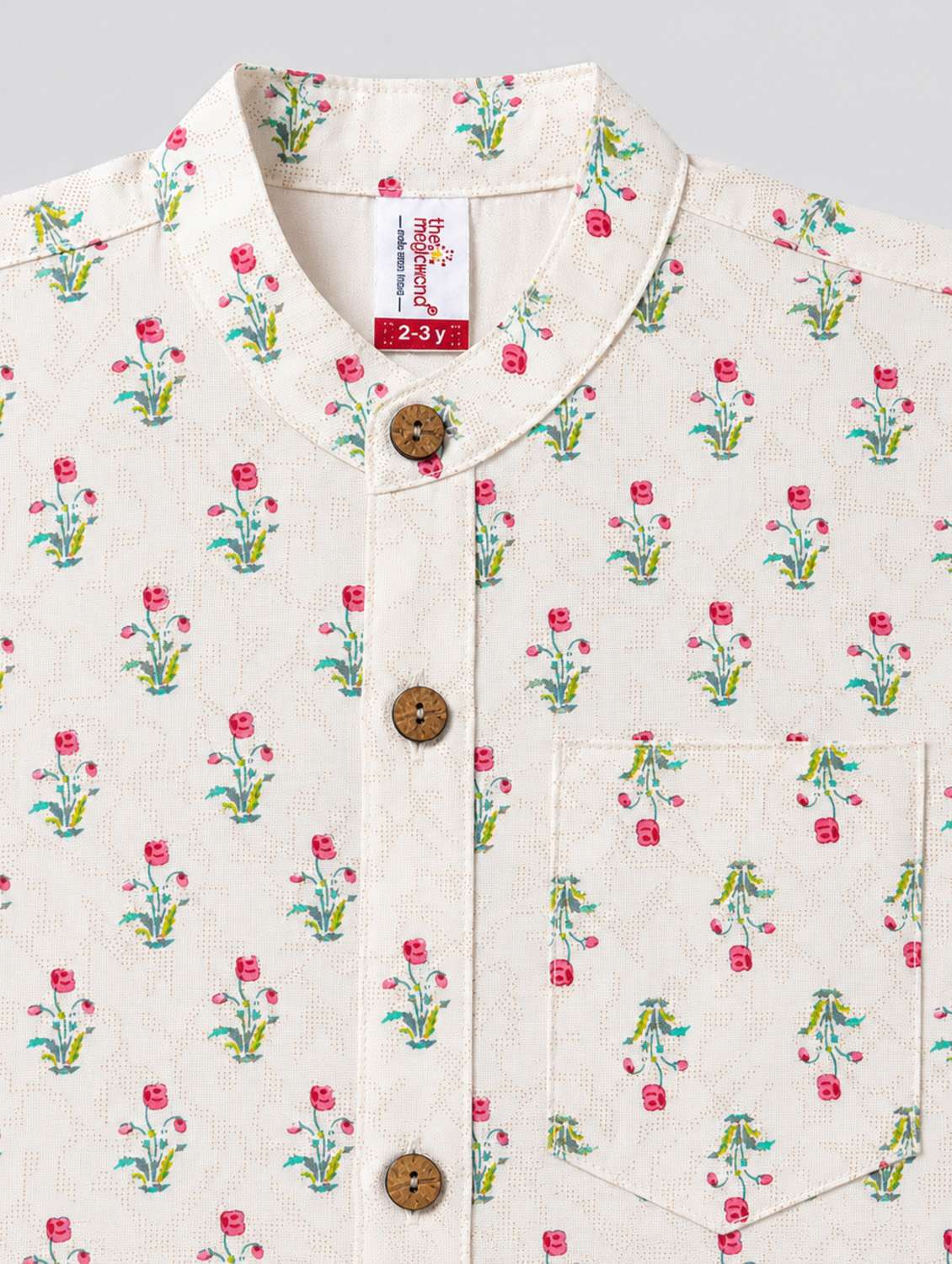 boys printed short sleeves shirt - 22522676 -  Standard Image - 3