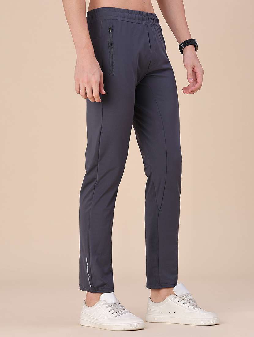 Men Typographic Mid Rise Ankle Length Track Pant - 22523412 -  Standard Image - 3