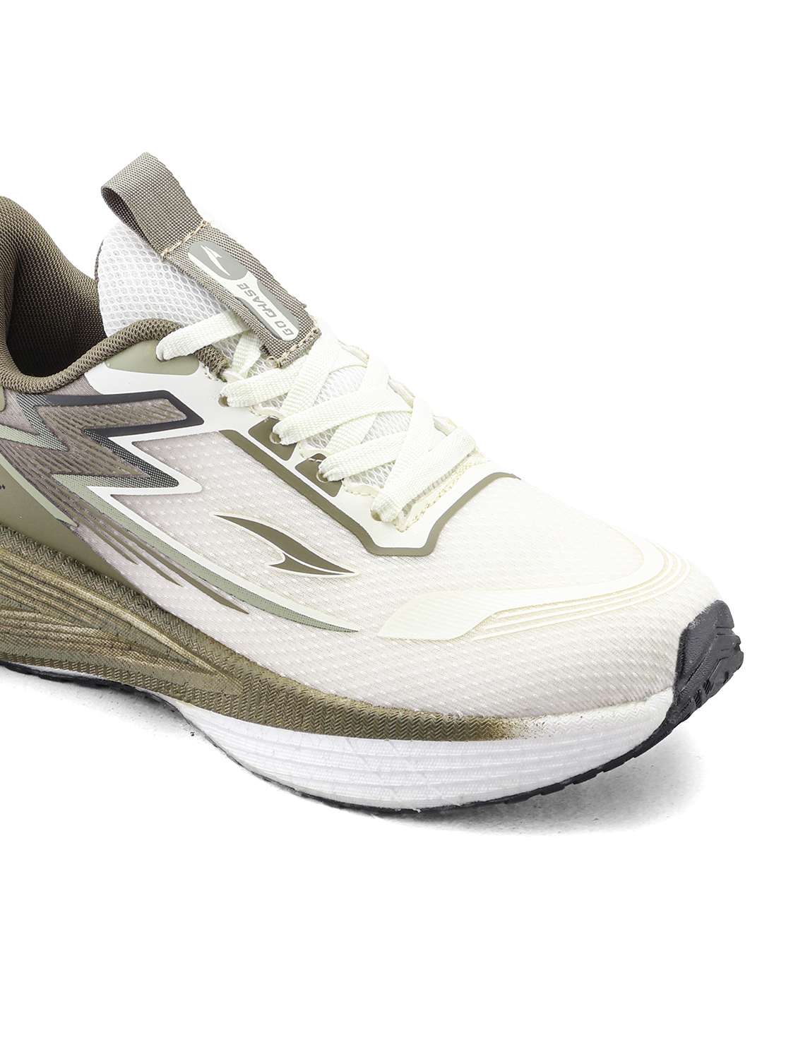 men beige lace up sport shoe - 22524317 -  Standard Image - 5
