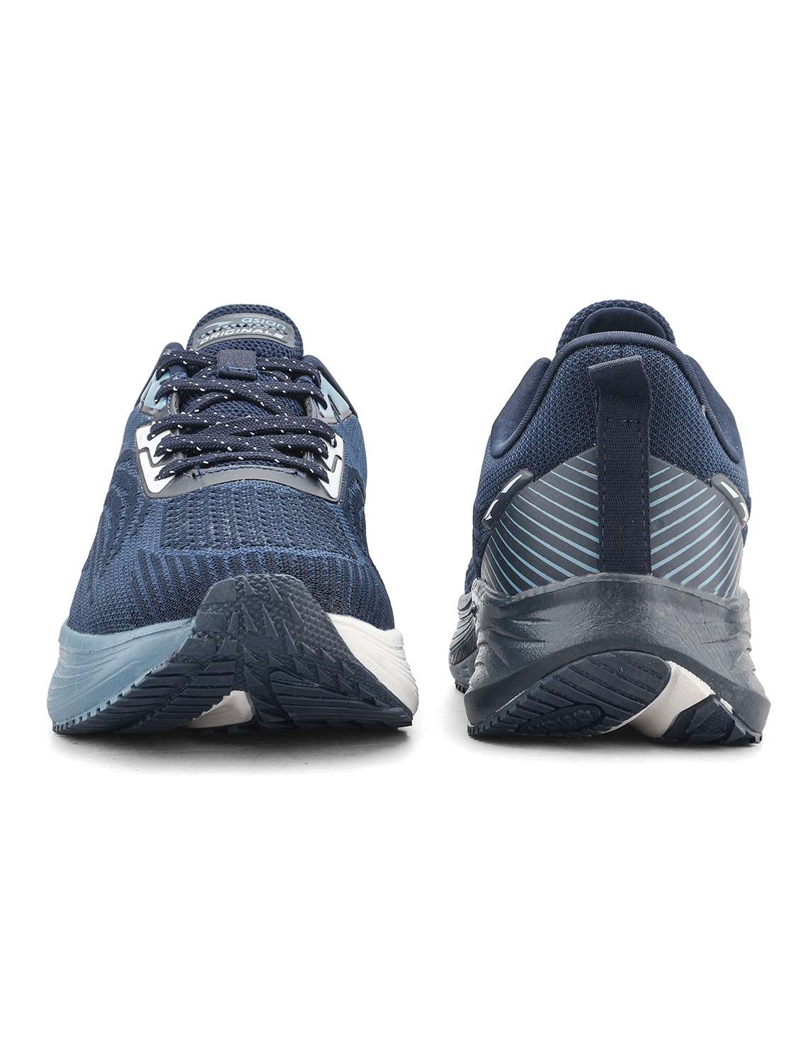 men navy blue lace up sport shoe - 22524324 -  Standard Image - 3