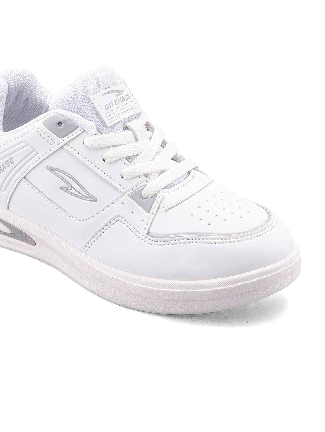 men white lace up sneaker - 22524335 -  Standard Image - 5