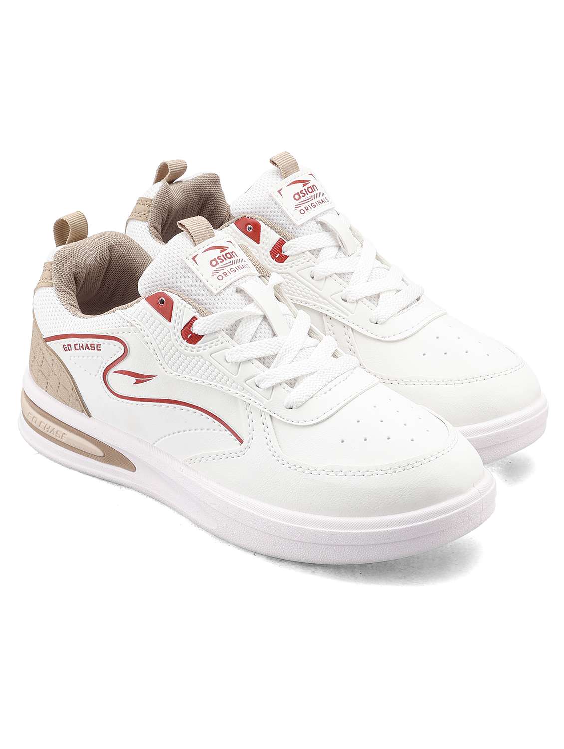 men off white lace up sneaker
